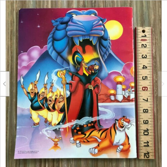Walt Disney's World on Ice Aladdin Event Program Souvenir Book 1993 Barnum Ad - Picture 6 of 6
